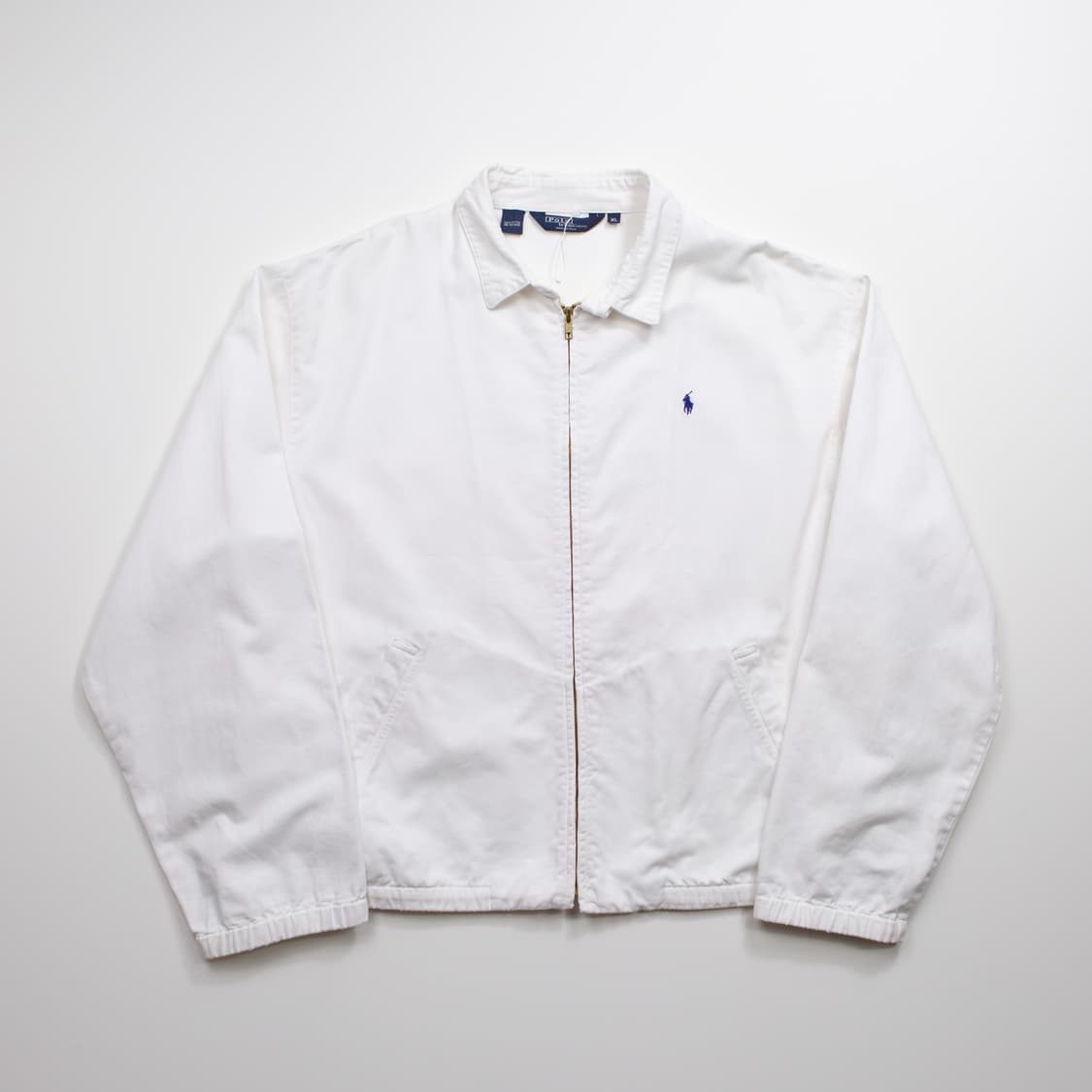 폴로 랄프로렌 USA made 코튼 트윌 스윙탑 자켓 화이트 상품이미지1