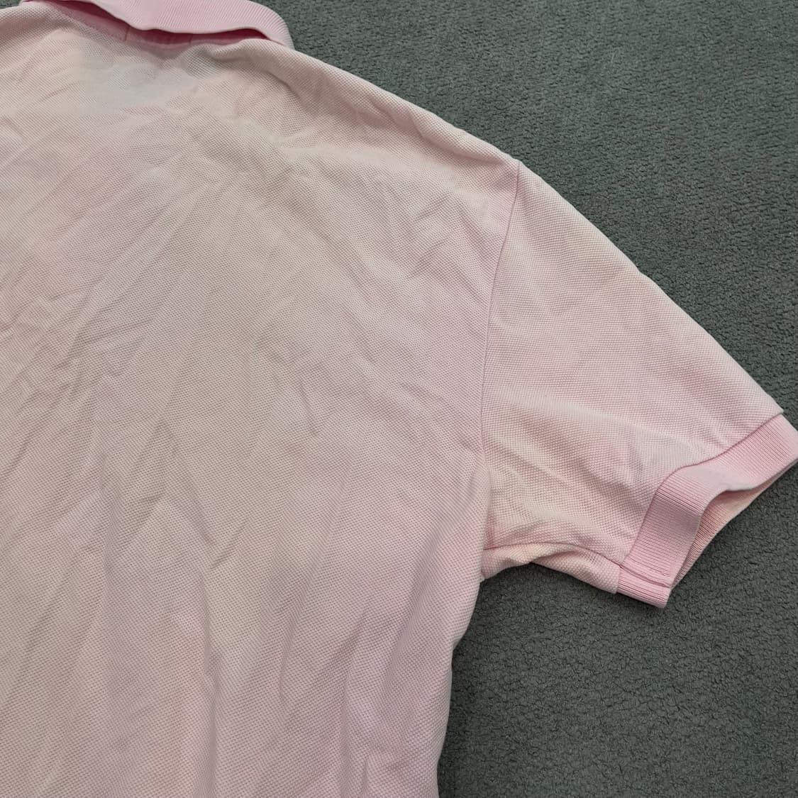 M 폴로 랄프로렌 핑크 반팔 카라 티셔츠 상품이미지4