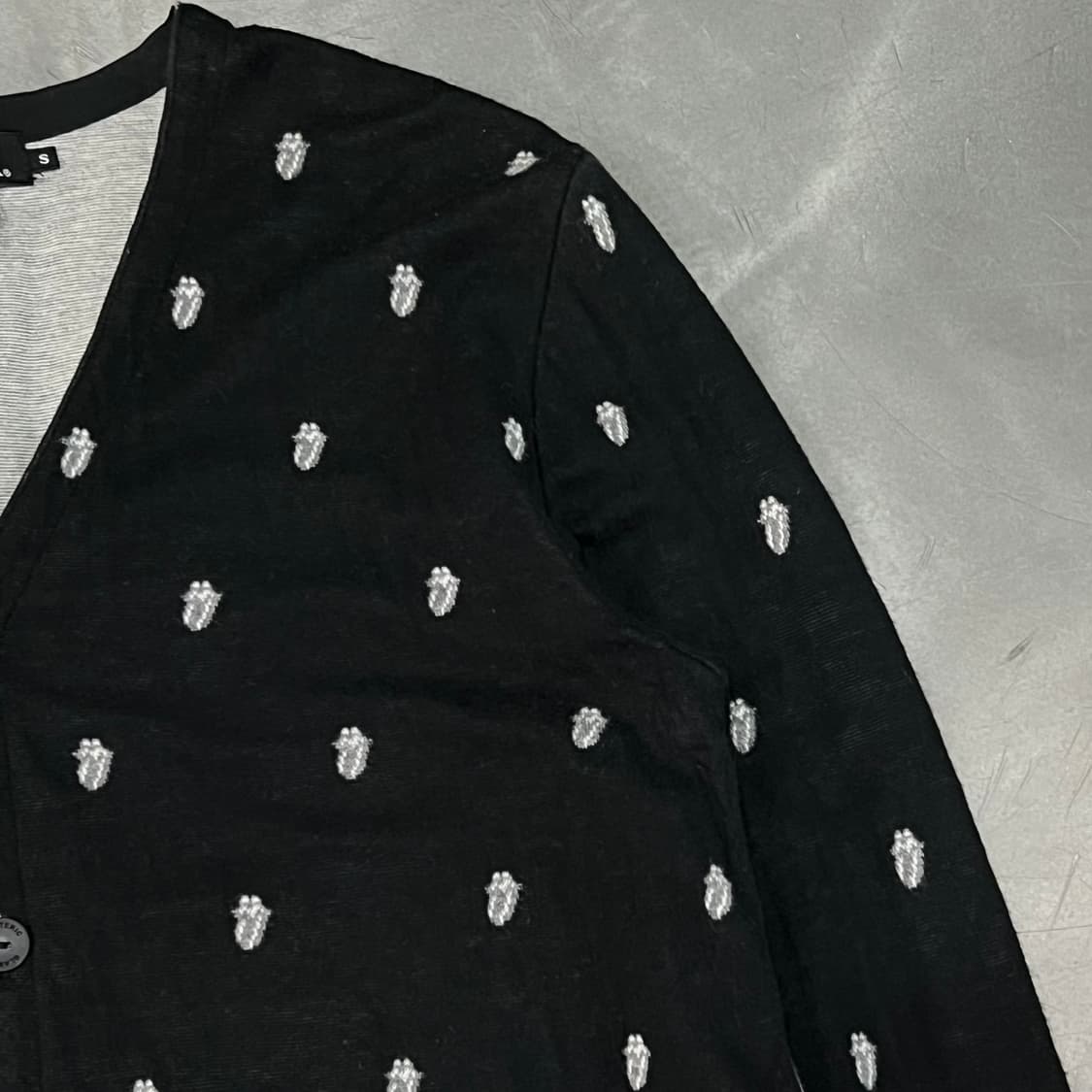  히스테릭 글래머 x 롤링스톤즈 패턴 가디건 y16179 상품이미지4