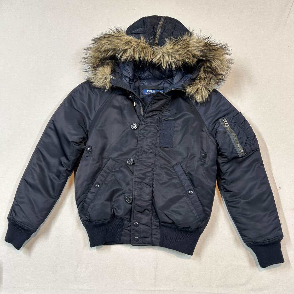 XS) 폴로 랄프로렌 N2B 항공점퍼 플라이트자켓 덕다운 패딩 상품이미지1