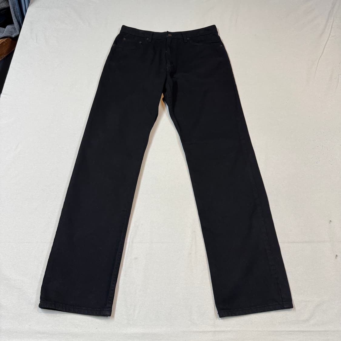 32inch) 리바이스 506 스트레이트 블랙 데님 팬츠 상품이미지5