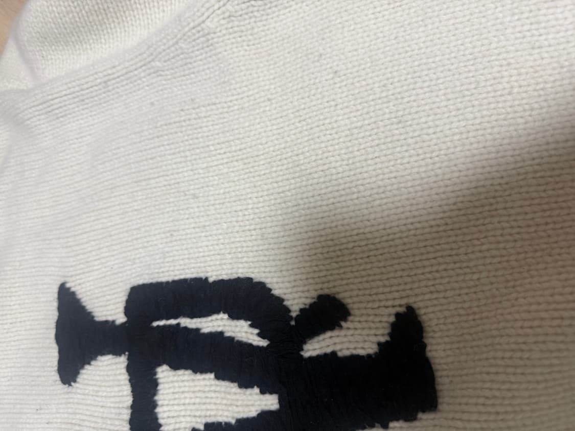 S웰던we11done 크롭 니트 상품이미지3