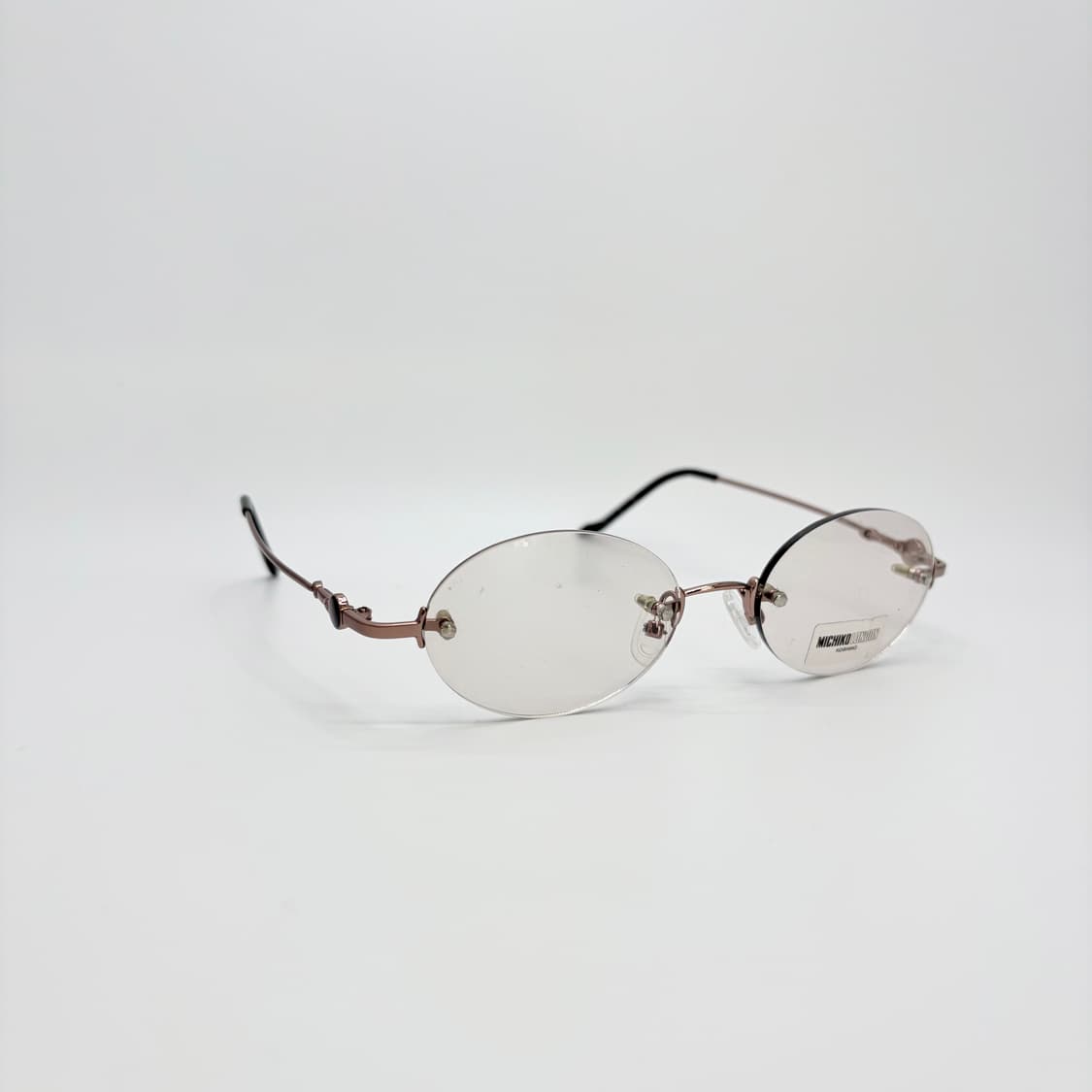 MICHIKO LONDON 브라운 오벌 무테  상품이미지2