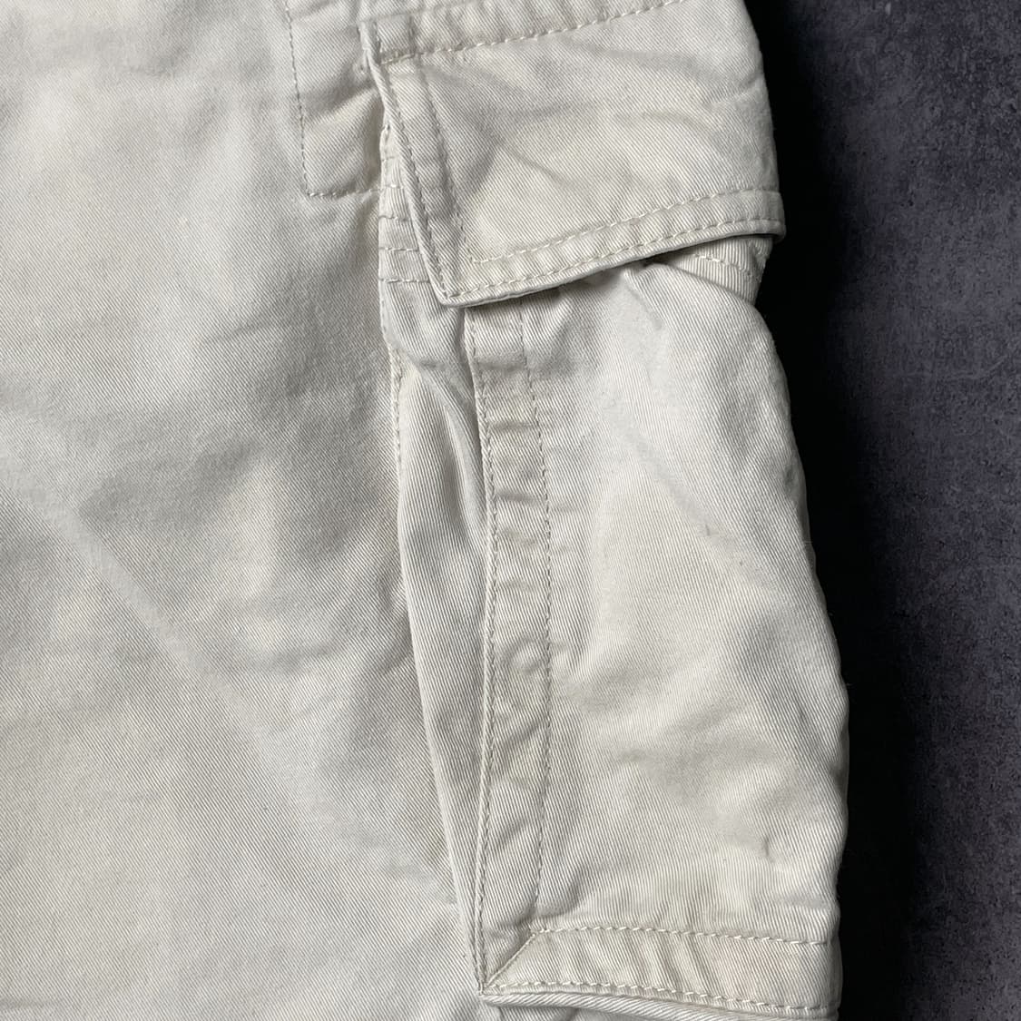 TOMMY HILFIGER 토미힐피거 아이보리 카고 하프팬츠 A01083 상품이미지8