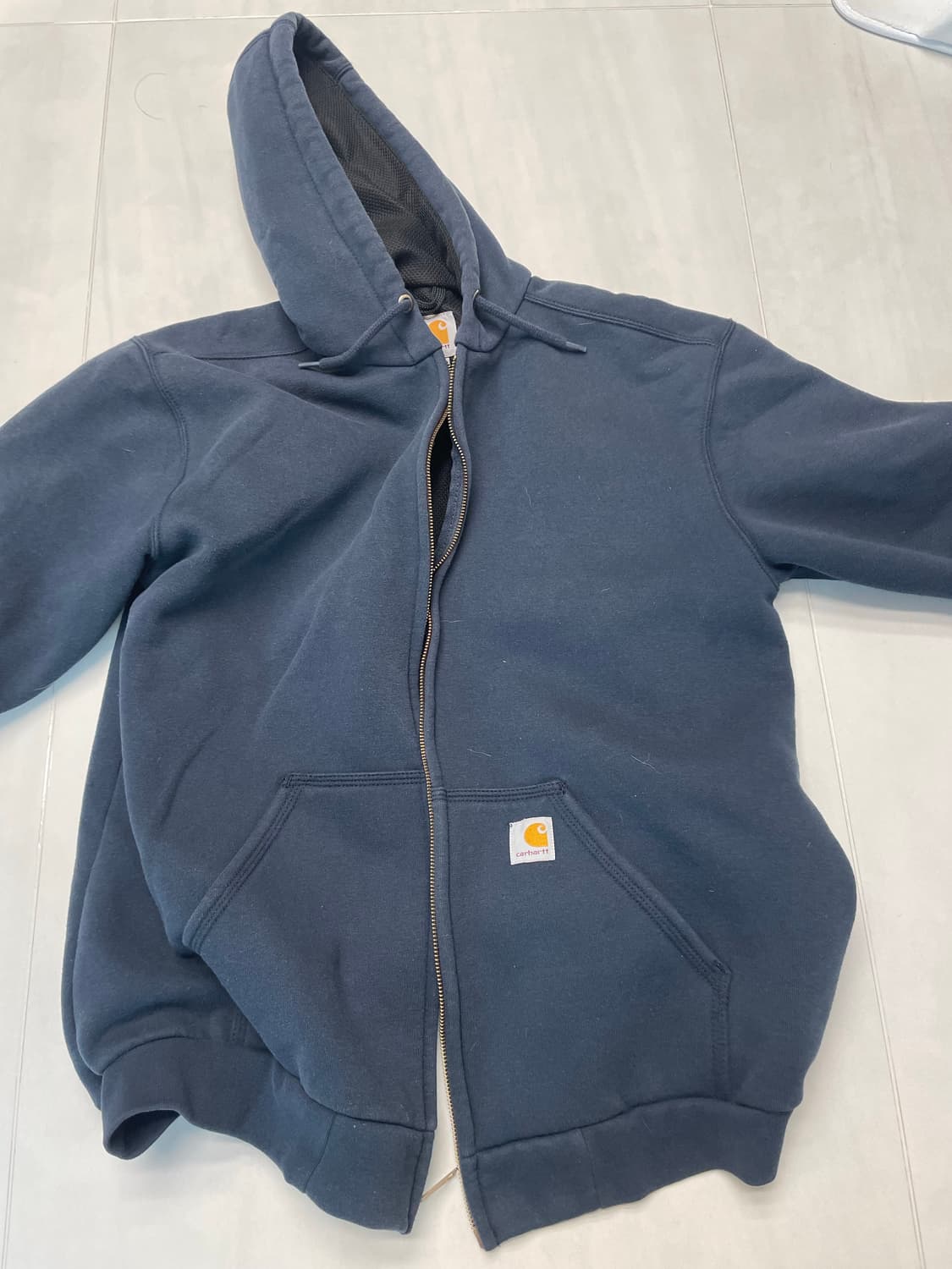칼하트 써멀 후드집업 네이비 상품이미지1