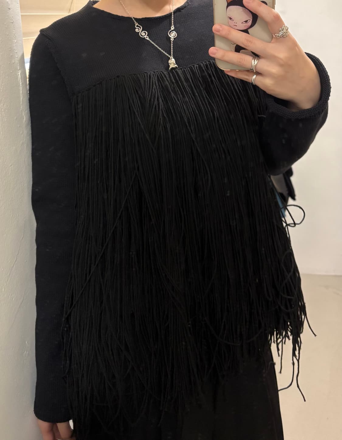 꼼꼼 프린지 니트 상품이미지5