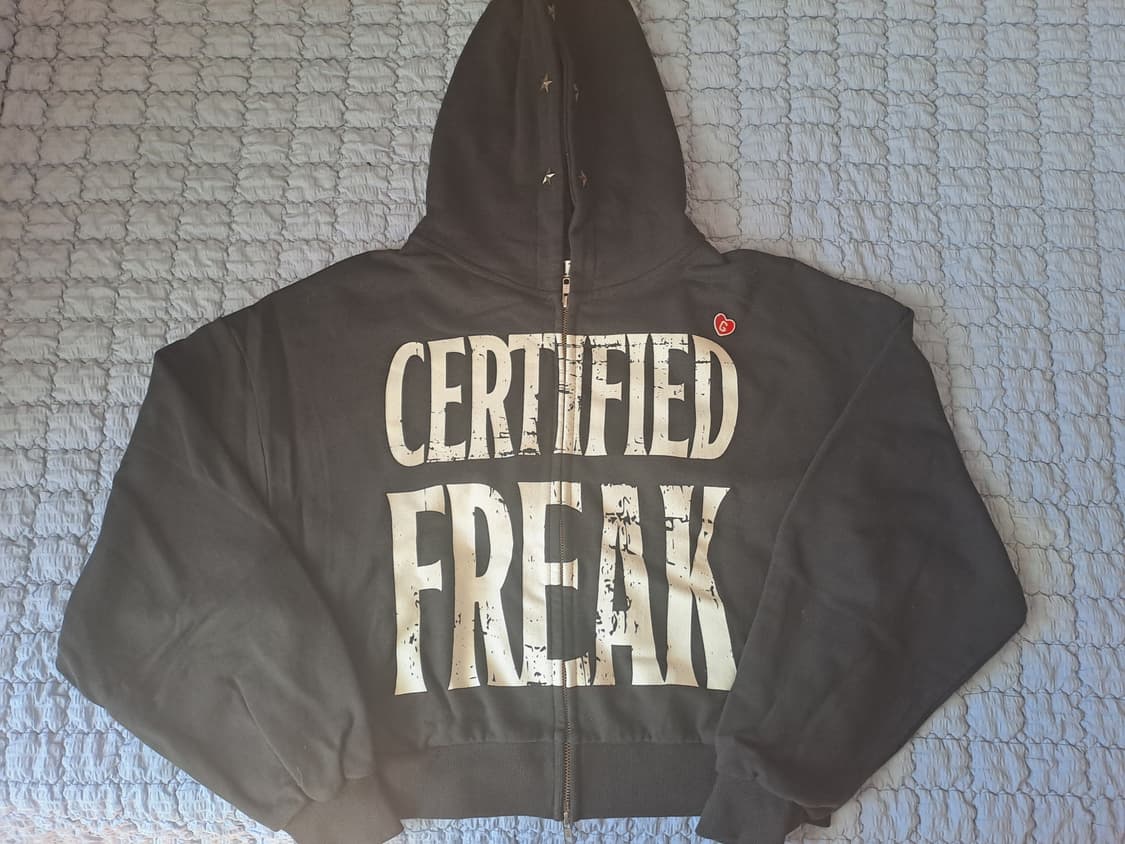 [GRAILZ X ZICO] VINTAGE FREAK ZIP HODDIE 상품이미지1