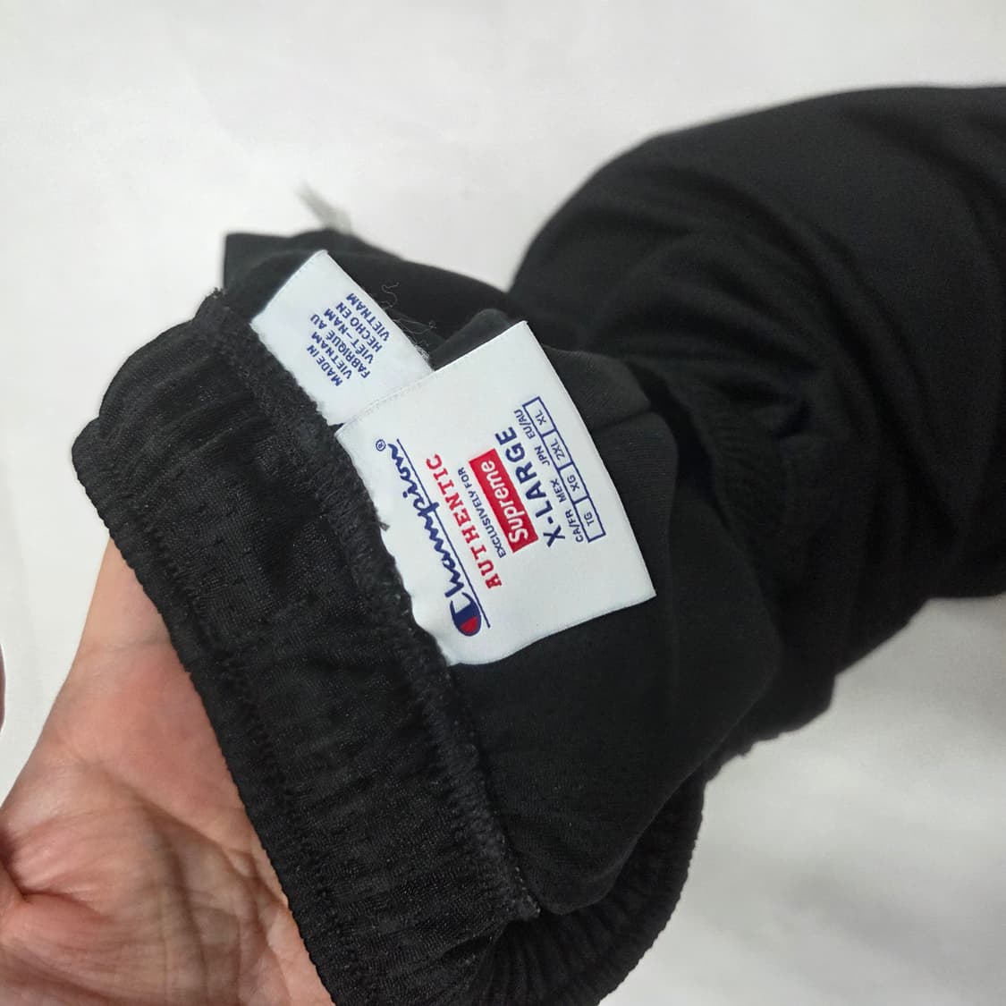 슈프림×챔피언 메쉬 팬츠 xl  상품이미지4