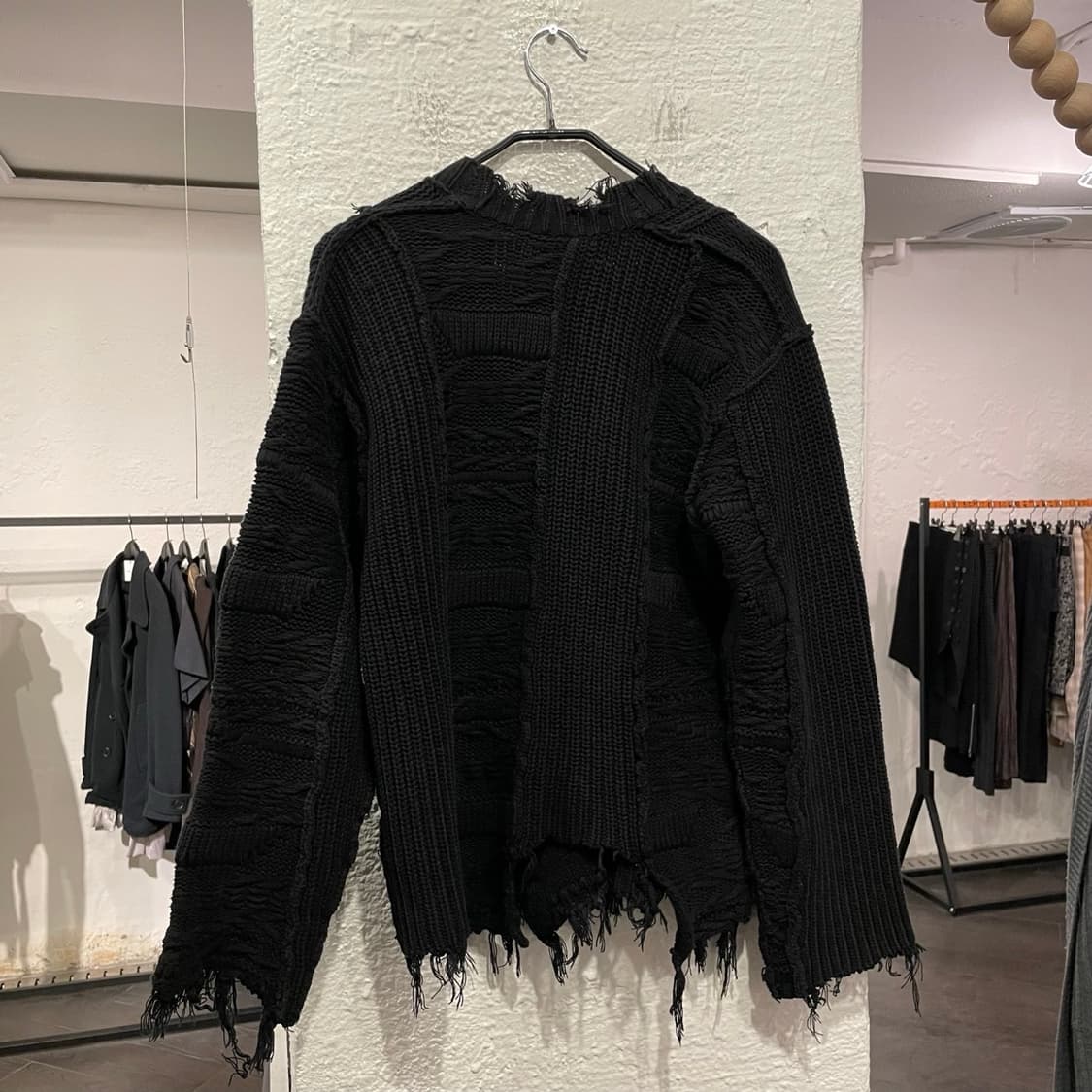 퍼버즈 디스트레스드 가디건 상품이미지3