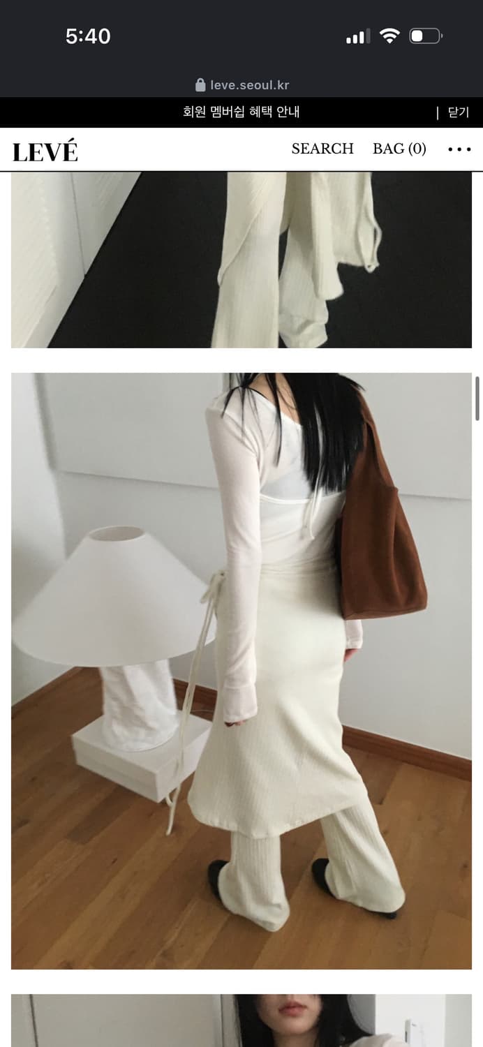 르에브 스웨이드백 상품이미지5