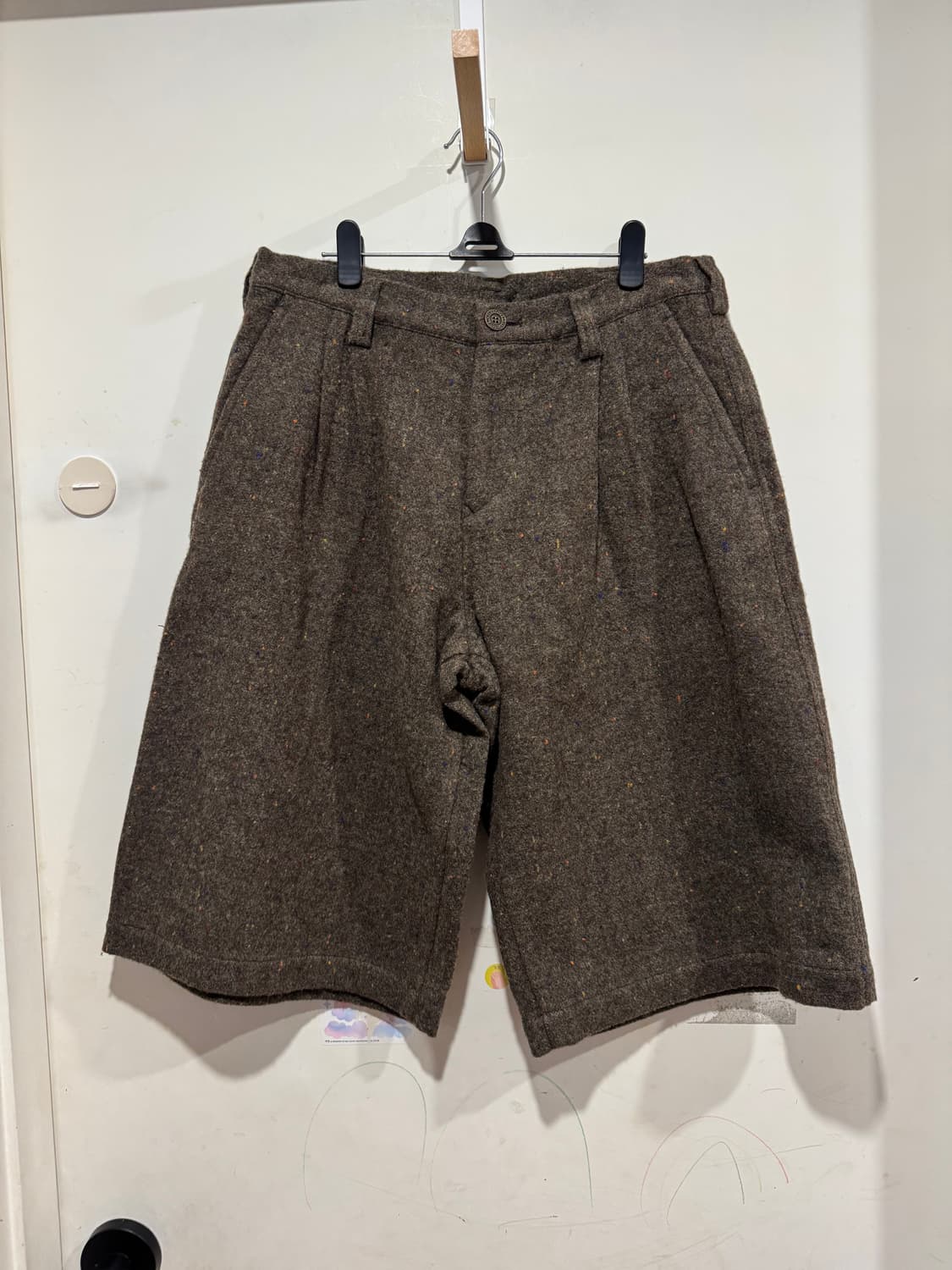 요지야마모토 Ys 울 버뮤다 팬츠 상품이미지1