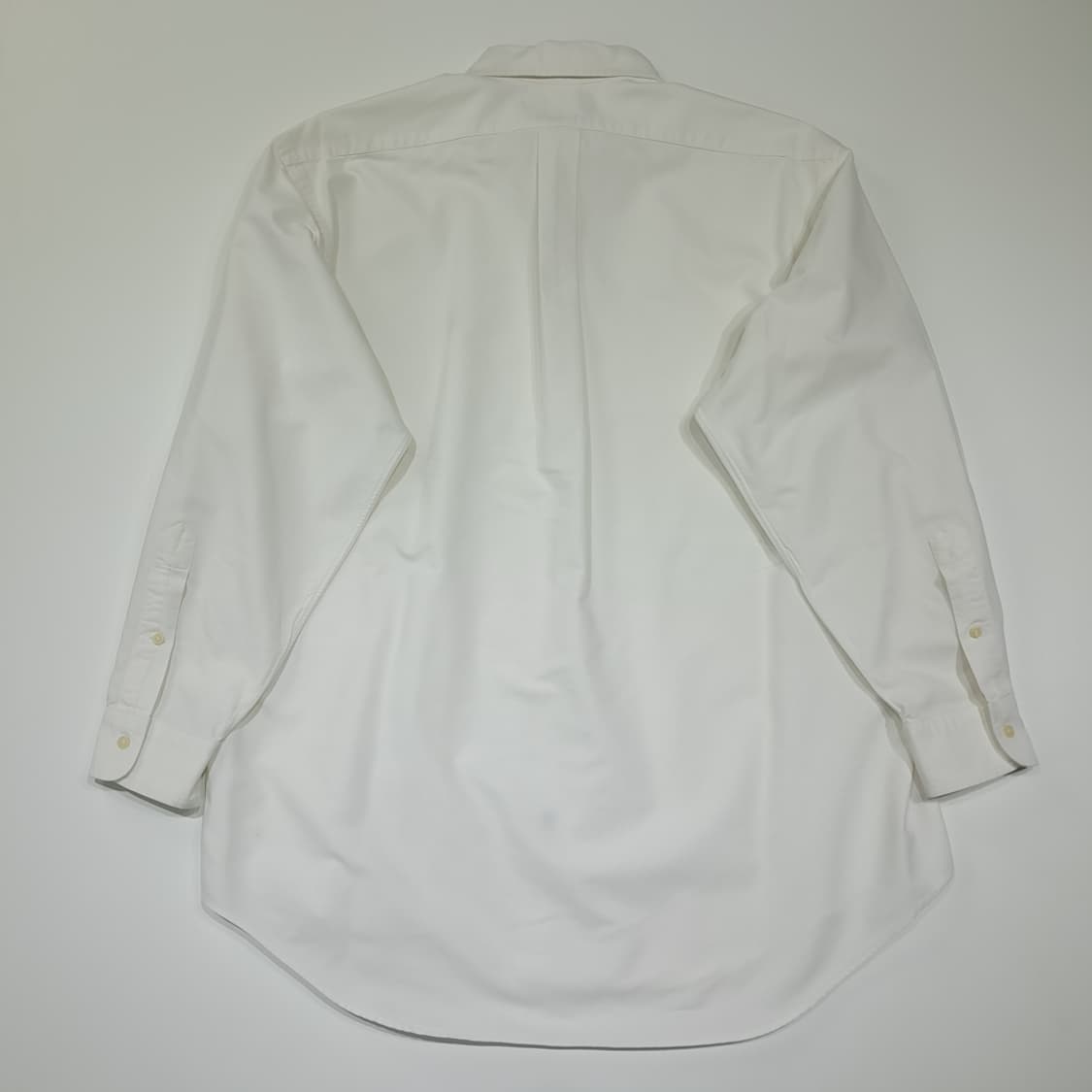 CK023 XL 폴로 90s 필리핀판 핀포인트 화이트 셔츠 남방 상품이미지6
