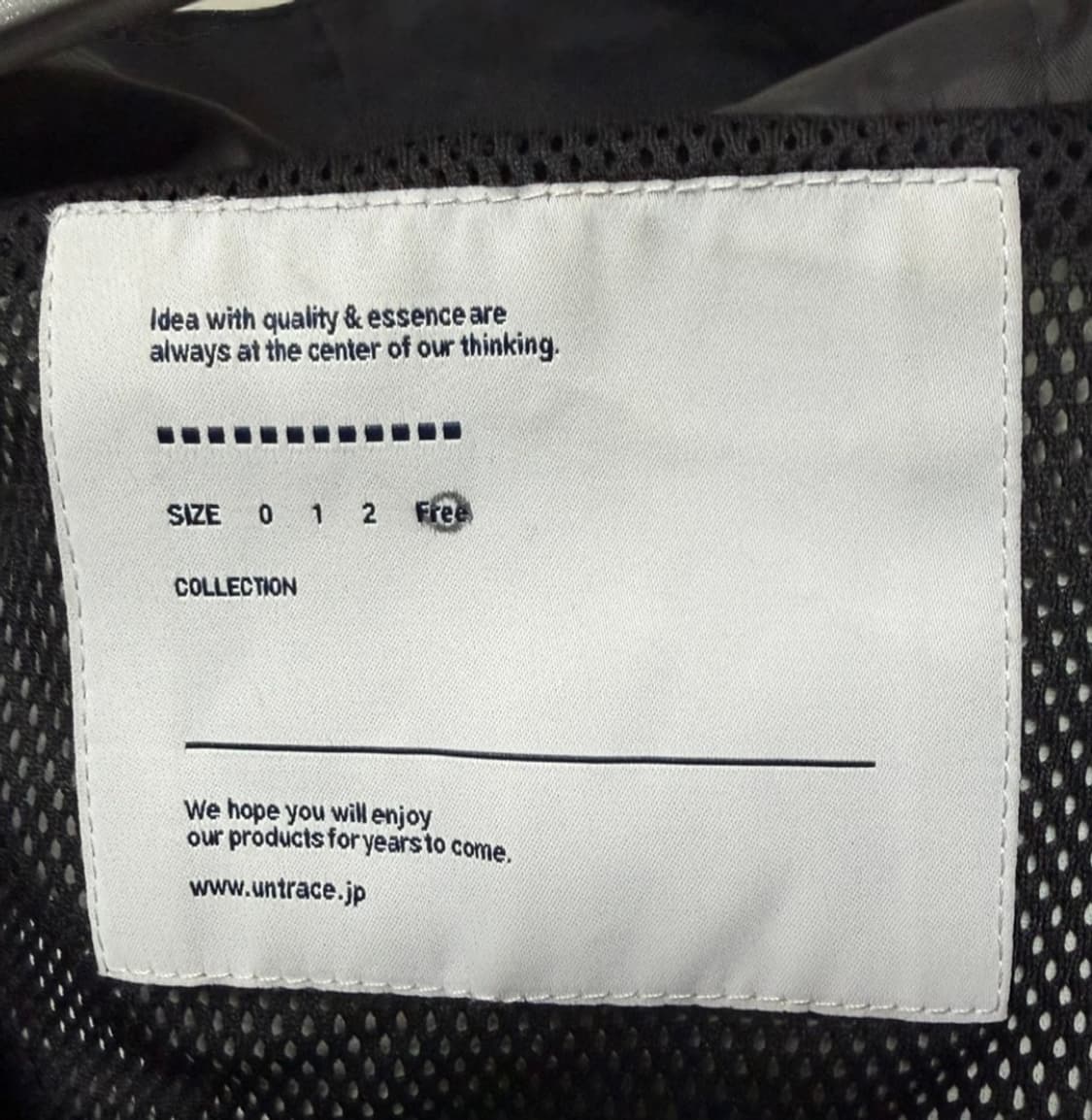 [일본 신진브랜드/아카이브] Untrace edition 상품이미지3