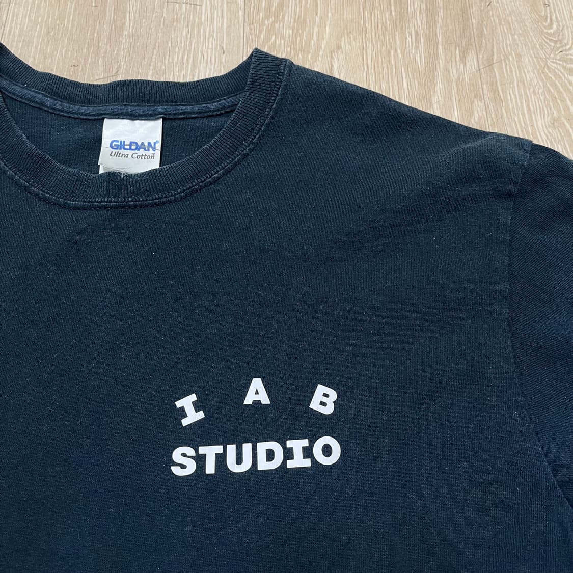 아이앱 스튜디오 IAB STUDIO 프린팅 로고 반팔 티셔츠 M(95) 상품이미지2