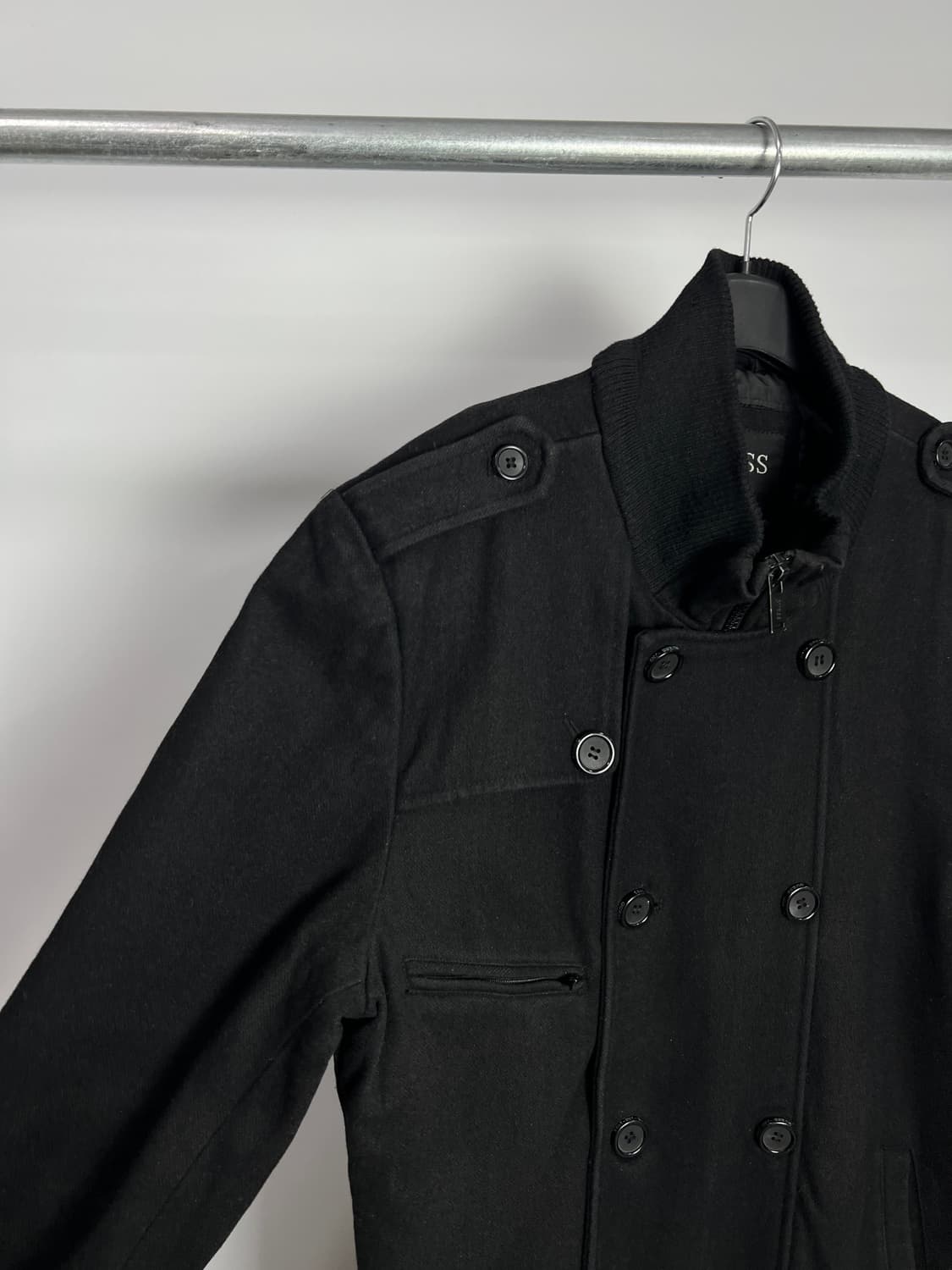 GUESS 울 혼방 더블 집업 자켓 상품이미지5