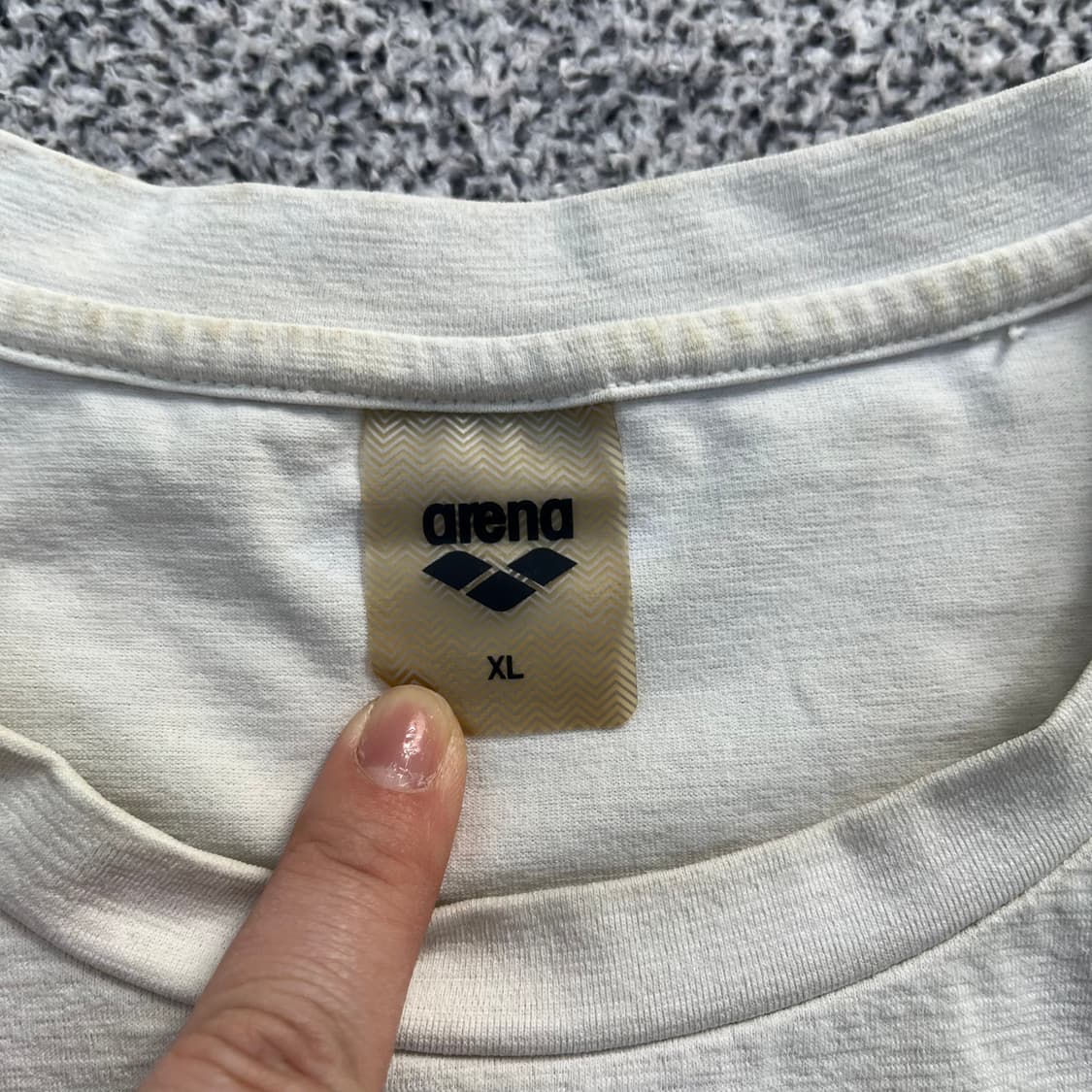 XL 아레나 빅로고 반팔 티셔츠 0327M 상품이미지2