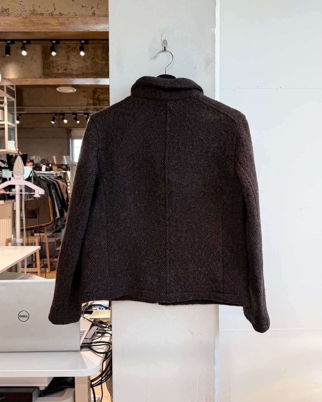 마가렛호웰 브라운 울 하프 코트  상품이미지7