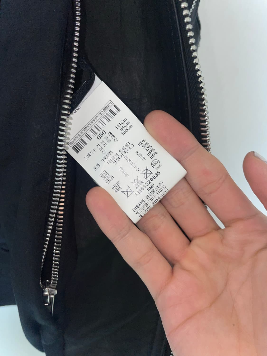 릭오웬스 레더자켓 / 사이즈 50 상품이미지5