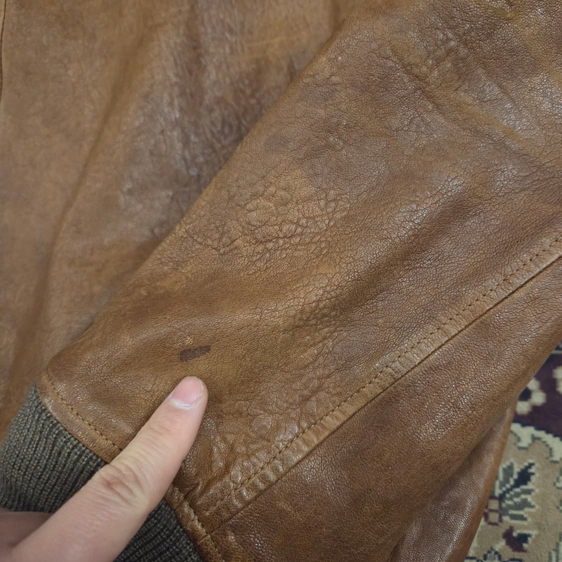 폴로 레더 자켓 L a1자켓 a2자켓 상품이미지6