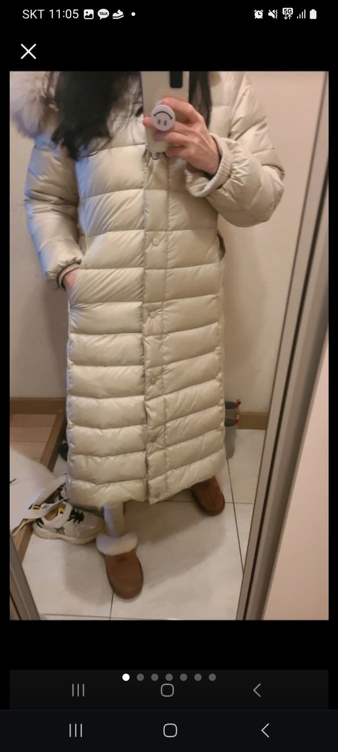 롱패딩  상품이미지5