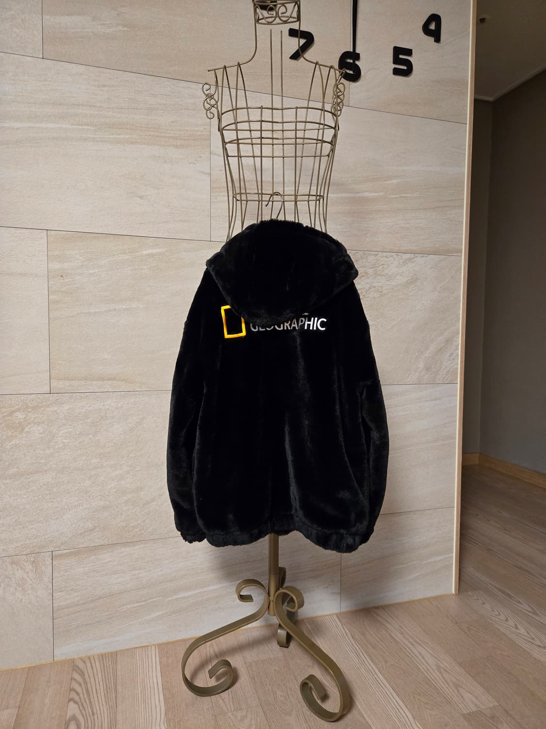 [140] 내셔널지오그래픽 밍크퍼 아동 후드 자켓 상품이미지4