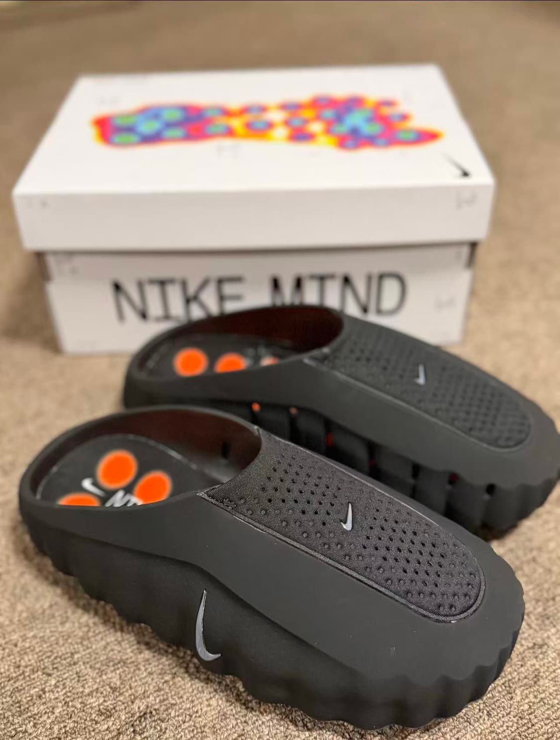 나이키 마인드 001 블랙 크롬 270mm 상품이미지1