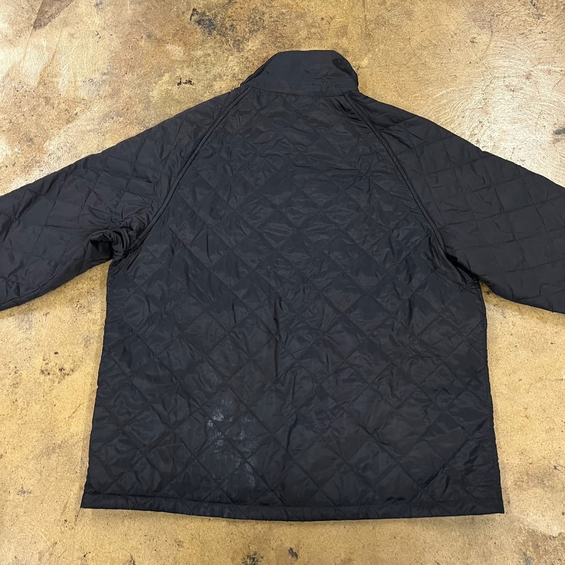[정품/40] 바버 블랙 퀼팅 자켓 b10 상품이미지4