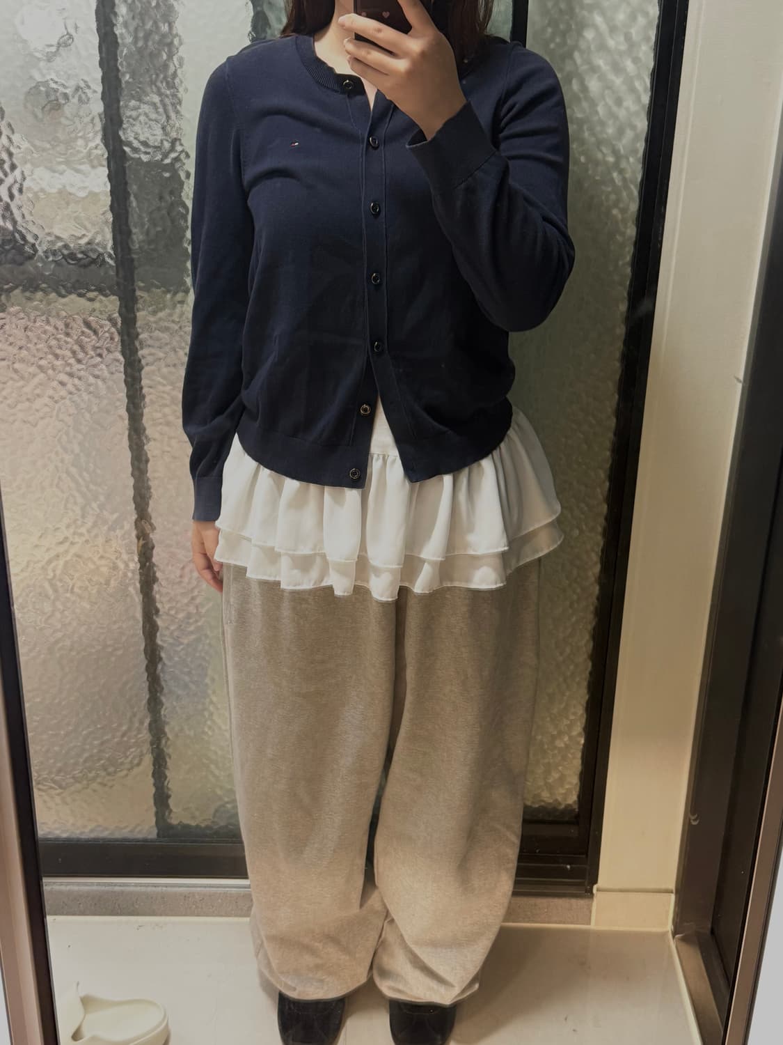 타미힐피거 라운드넥 코튼 가디건 상품이미지1