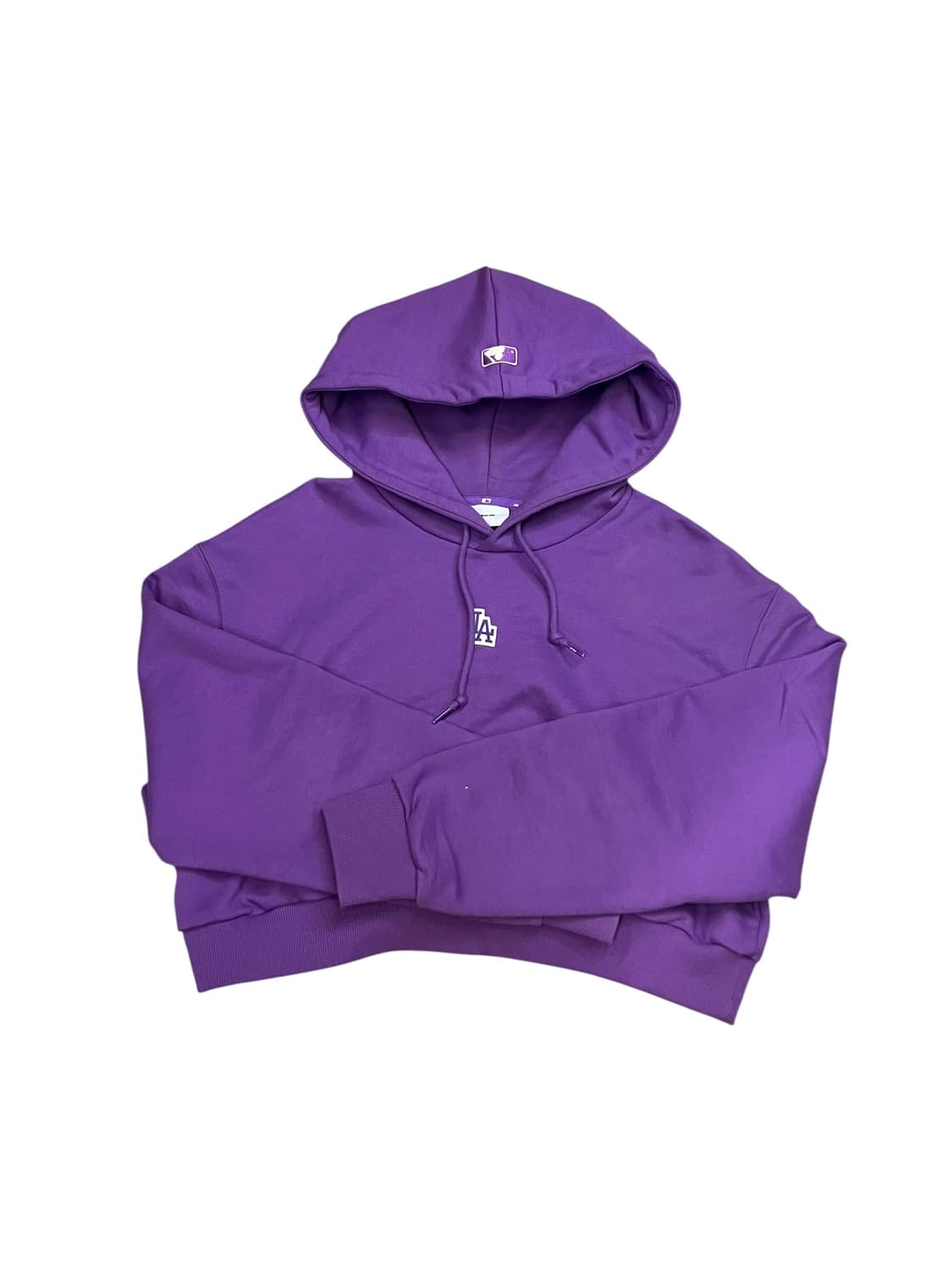 MLB 크롭 후드티 퍼플 XXL  #csz3360 상품이미지3
