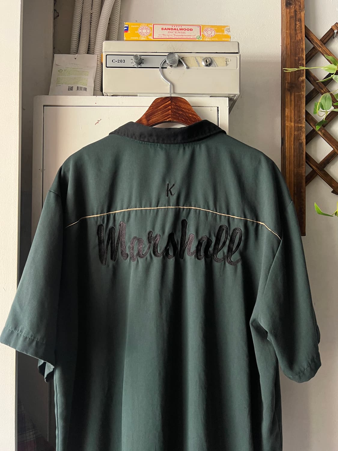 [XL]90's Made in USA 레이온 볼링 셔츠 상품이미지6