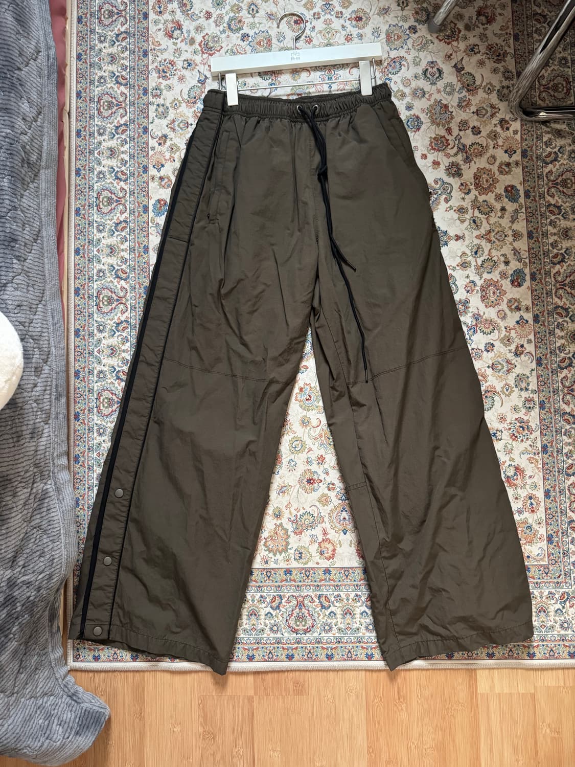 폴리테루 나일론 웜업 팬츠 상품이미지2