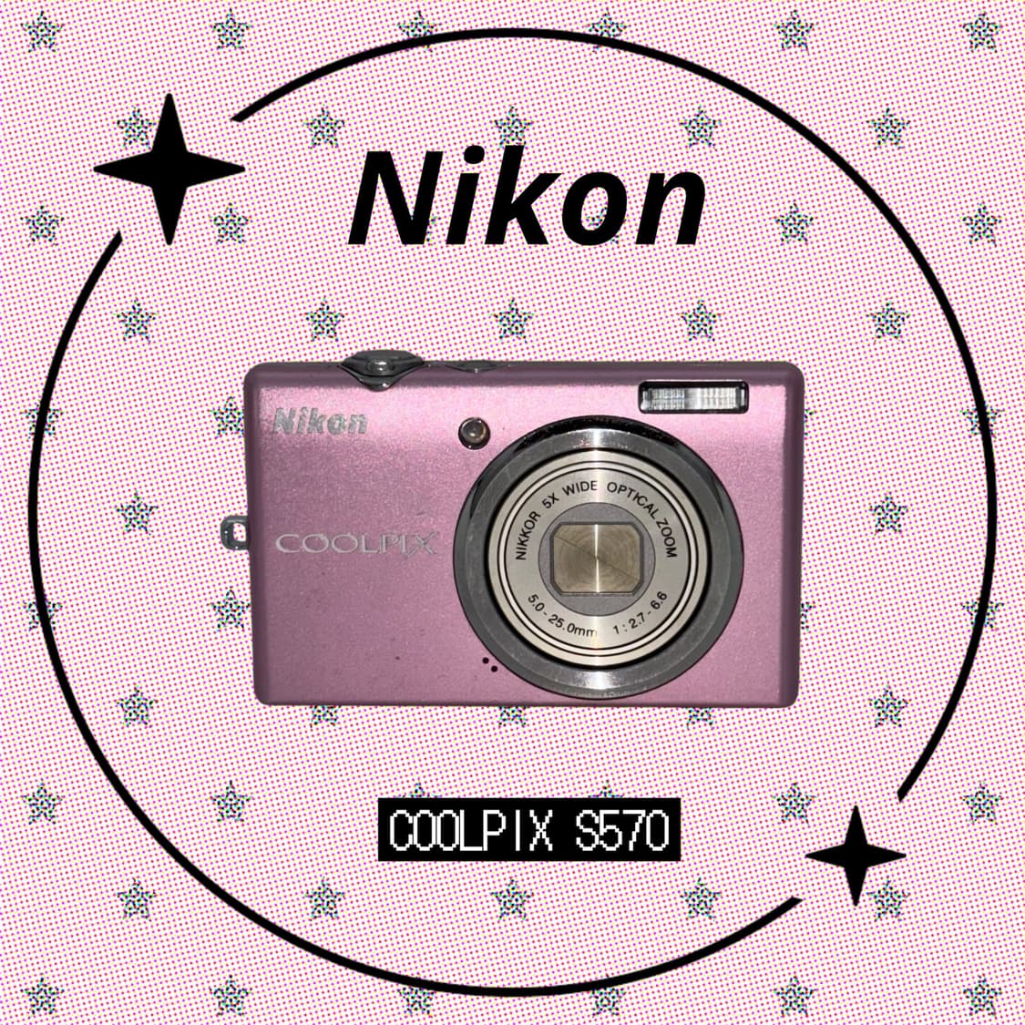 (메탈릭 핑크🎀) 니콘 Nikon COOLPIX S570 상품이미지1