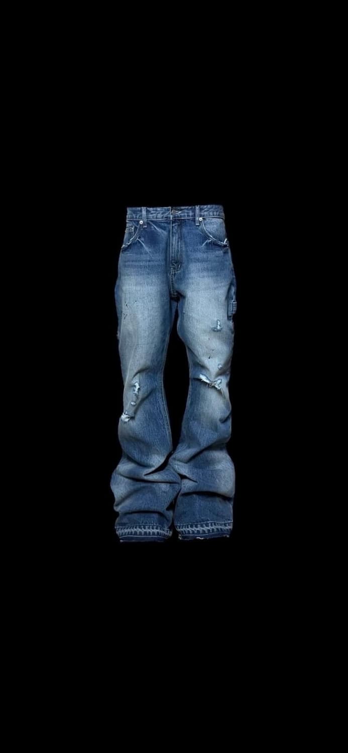 에모스탠스클럽 페인트 플레어 카펜터진 상품이미지1