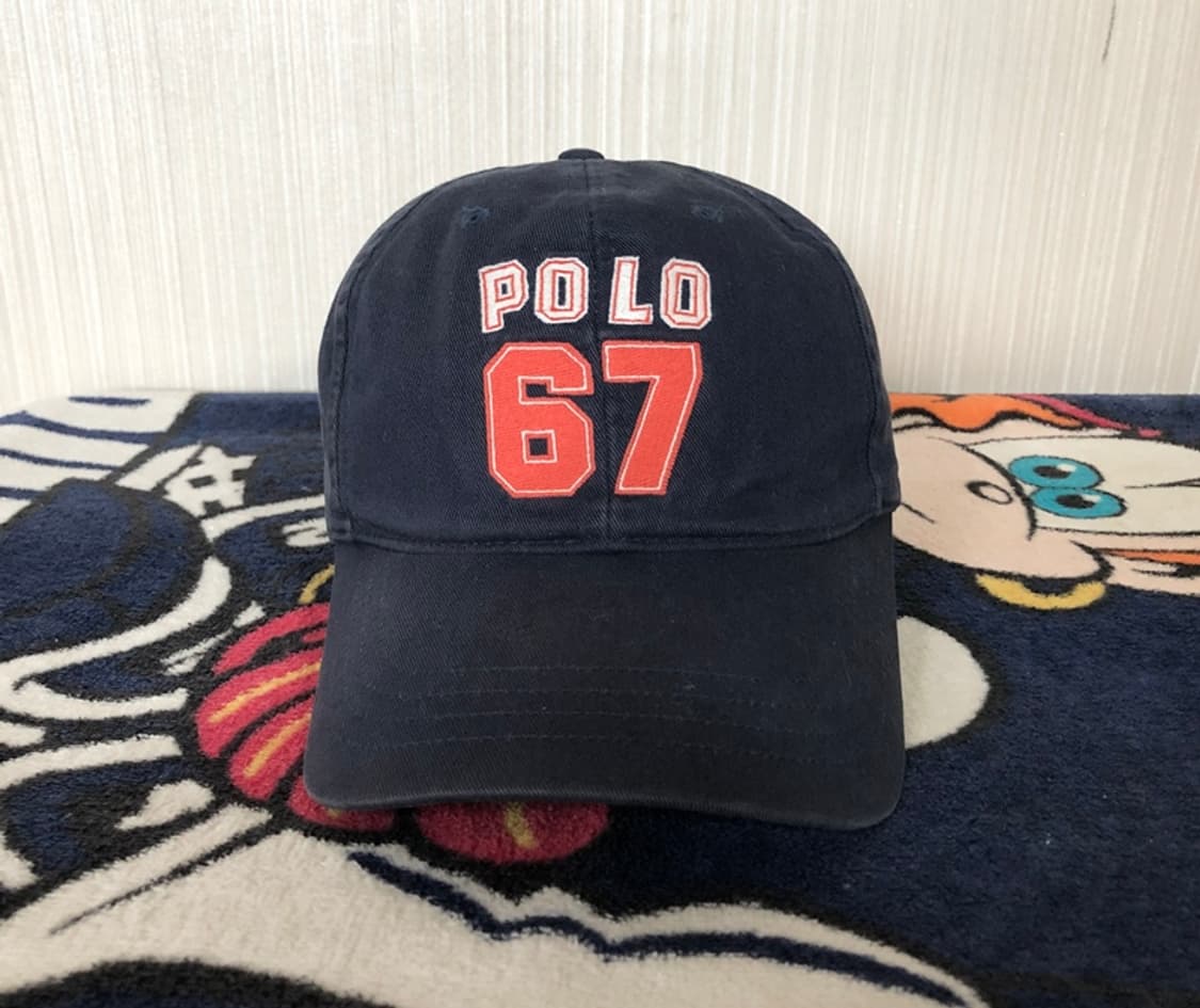 폴로(POLO)스포츠 모자/빅로고볼캡(네이비) 상품이미지4