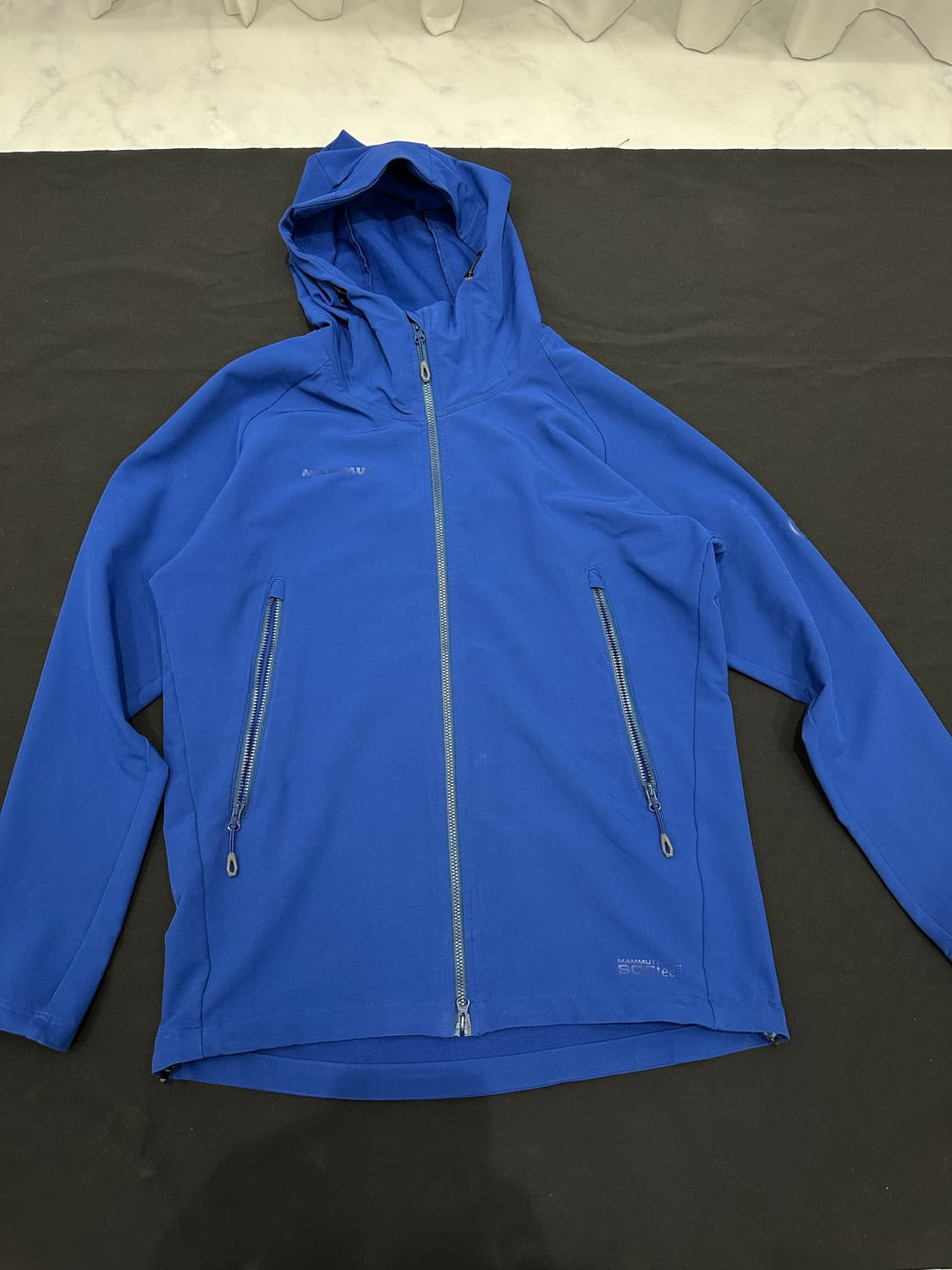 마무트 런볼드 트레일 소프트쉘 자켓 후디 M 사이즈 상품이미지1