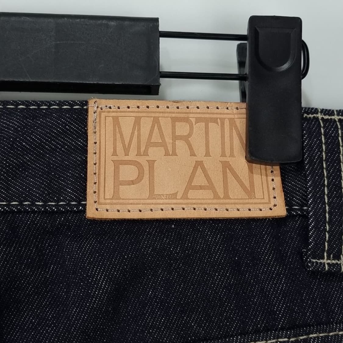 [마틴플랜] 더블니 인디고 와이드 데님 팬츠 M17459 상품이미지6