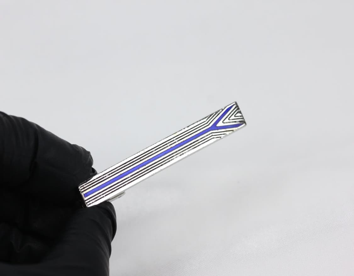 입생로랑 A-등급 5.6cm 남자 명품 넥타이핀 빈티지 상품이미지5