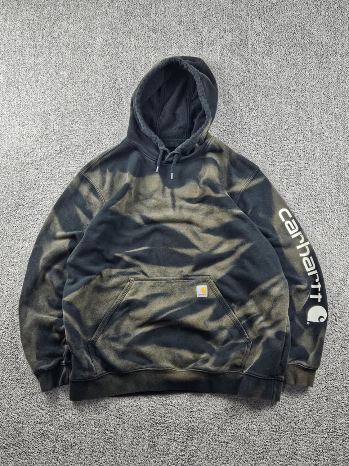 칼하트 다잉 워시드 커스텀 후드 티셔츠 ( XL ) / 10690 상품이미지1
