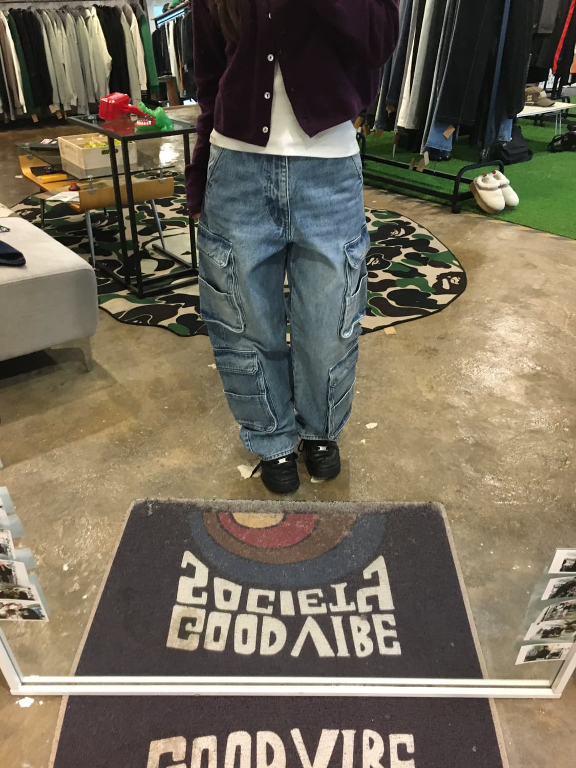 DOUBLE STANDARD CLOTHING 멀티포켓 데님 팬츠 상품이미지7