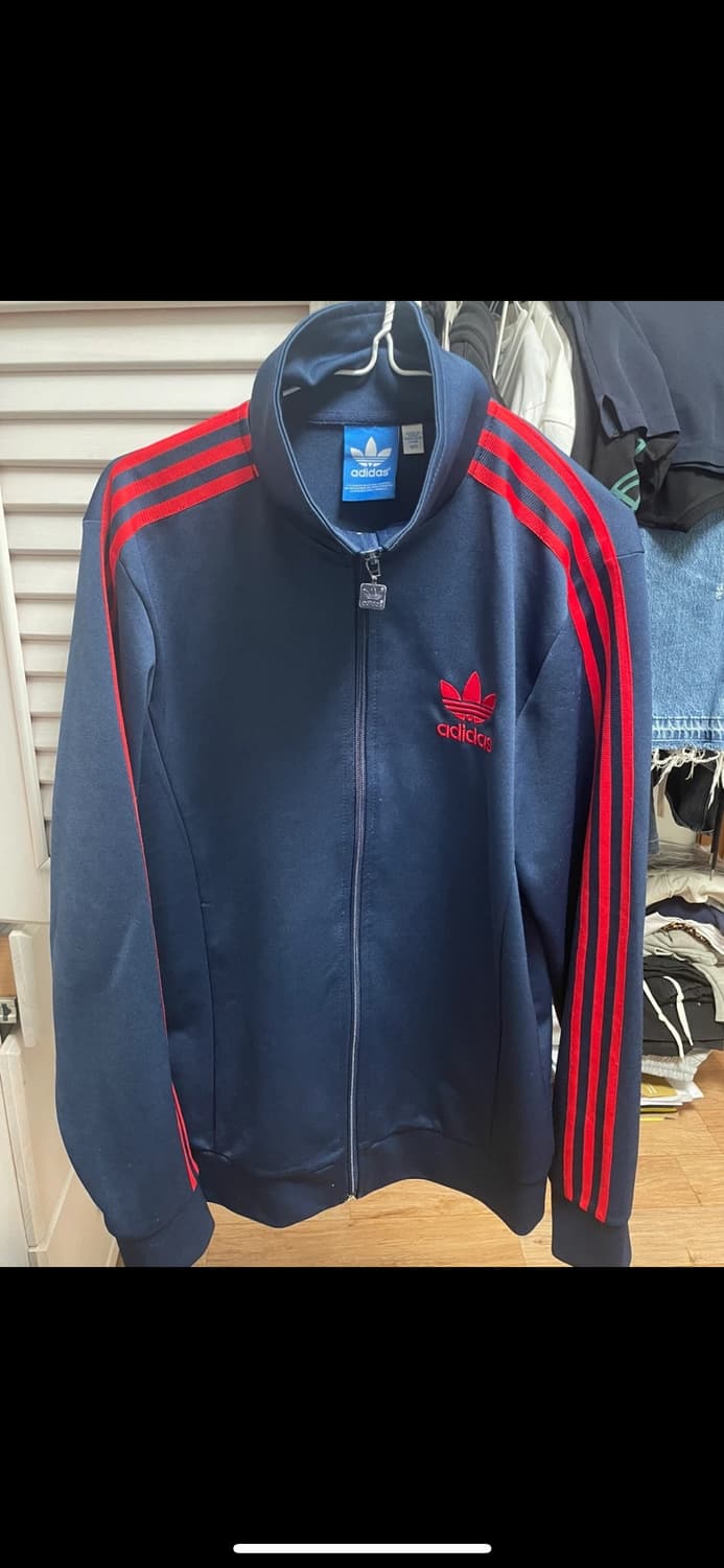 희귀)아디다스 네이비 레드 져지 105 상품이미지1