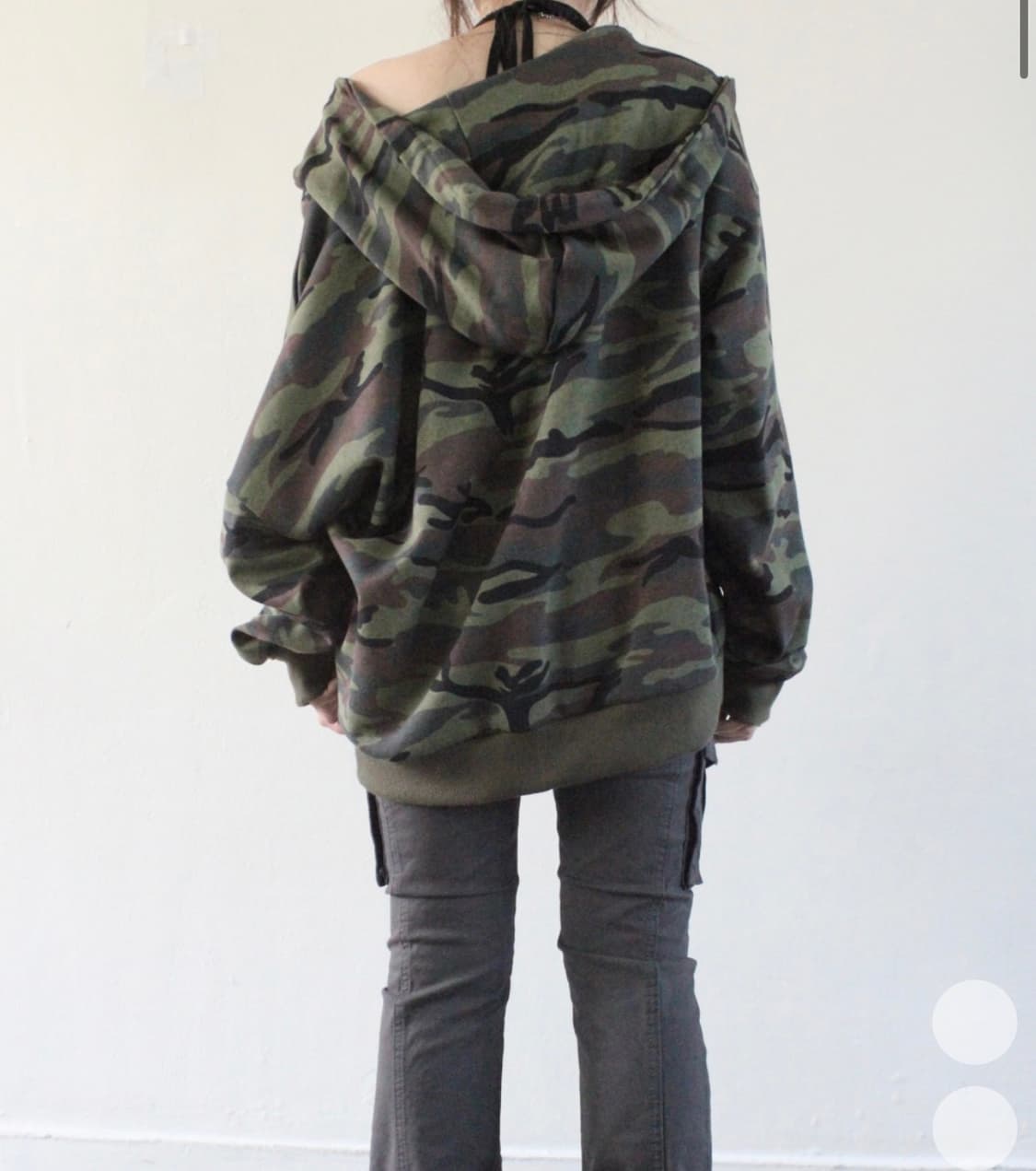 히피디피 카모 후드집업 상품이미지2
