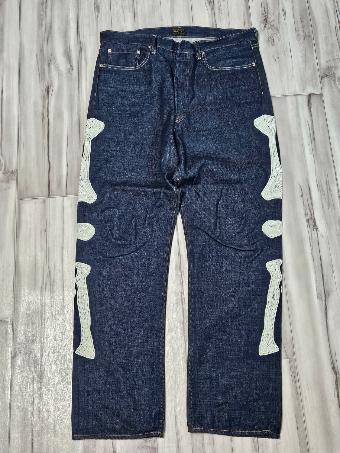 캐피탈 KAPITAL 12.5 oz 데님 멕시칸 턱시도 오카길리 상품이미지1