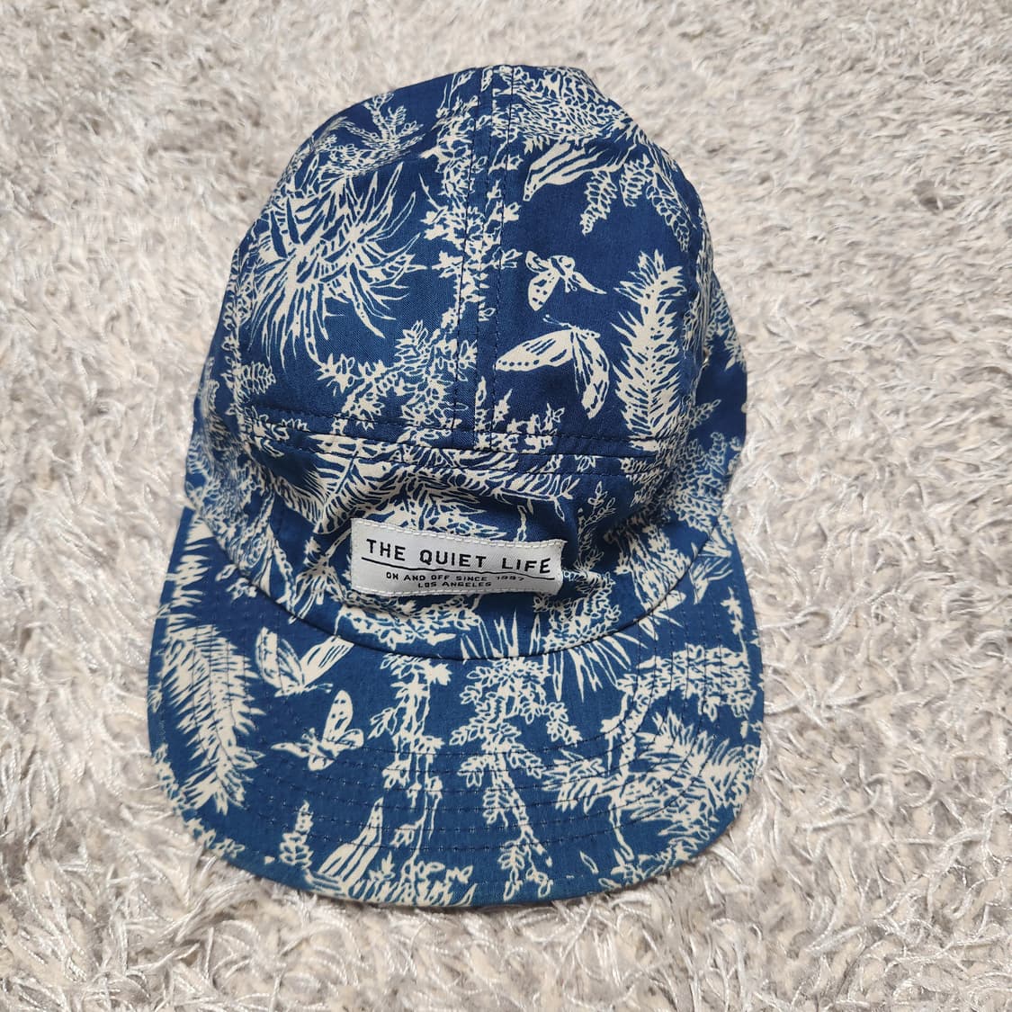 THE QUIET LIFE USA MADE 플로럴 캠프캡 (희소) 상품이미지1