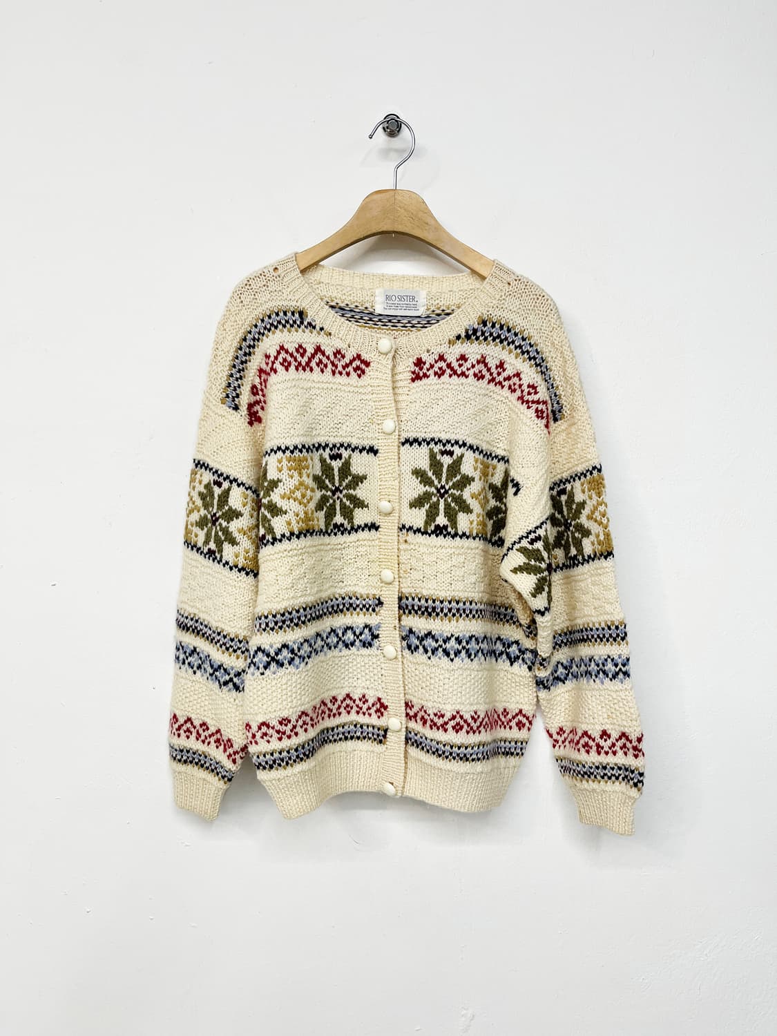  RIO SISTER 핸드메이드 니트 가디건 상품이미지5