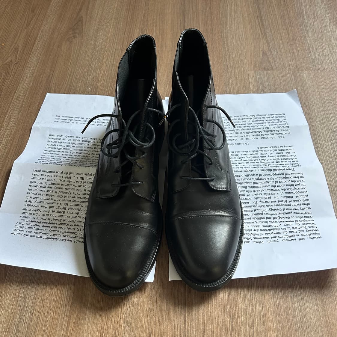 생로랑 레이스드 업 아미 부츠 (41) 상품이미지5