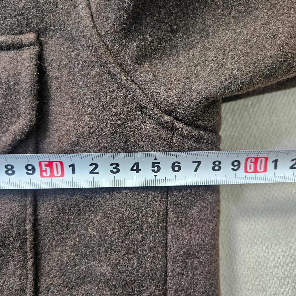 6-13 유니클로 울 혼방 오버셔츠 자켓 0309Y 상품이미지6