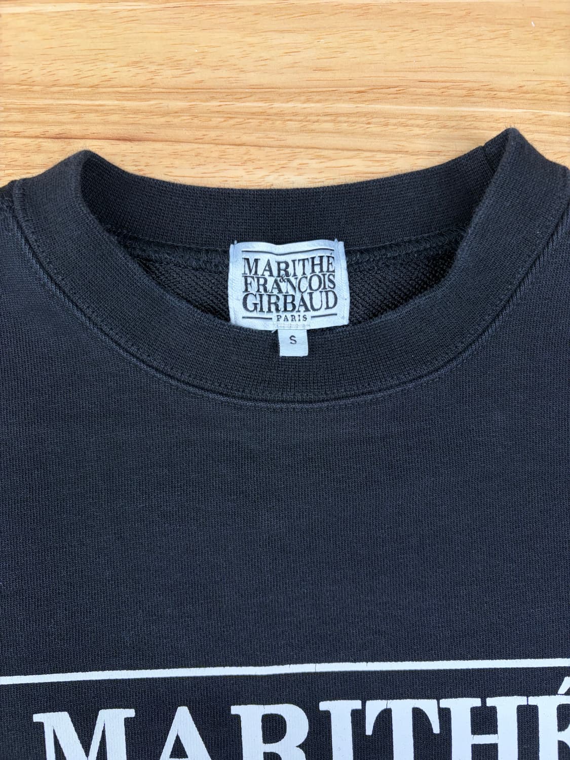 [s]마리떼 프랑소와 저버 맨투맨 블랙 상품이미지2