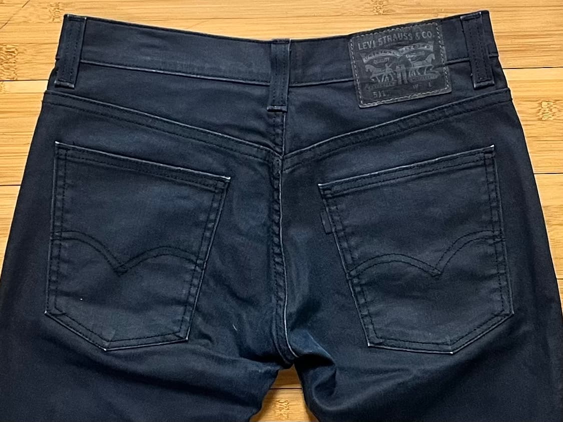 리바이스 511 블랙라벨 데님팬츠 W L 상품이미지4