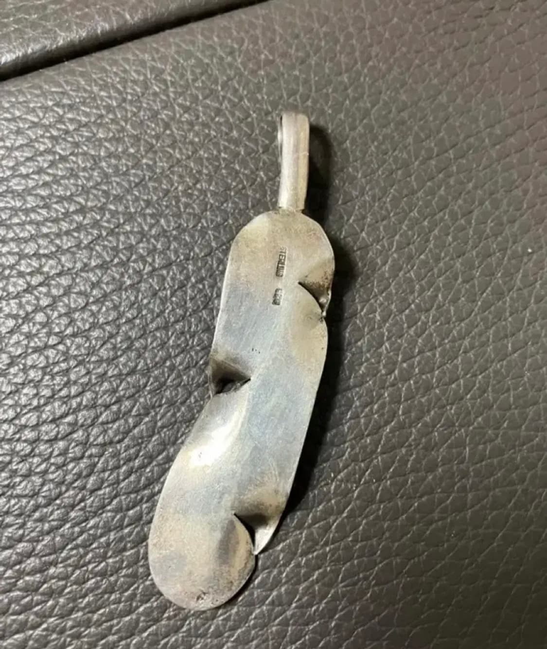 네이티브 아메리칸 실버 깃털 페더 펜던트 상품이미지2