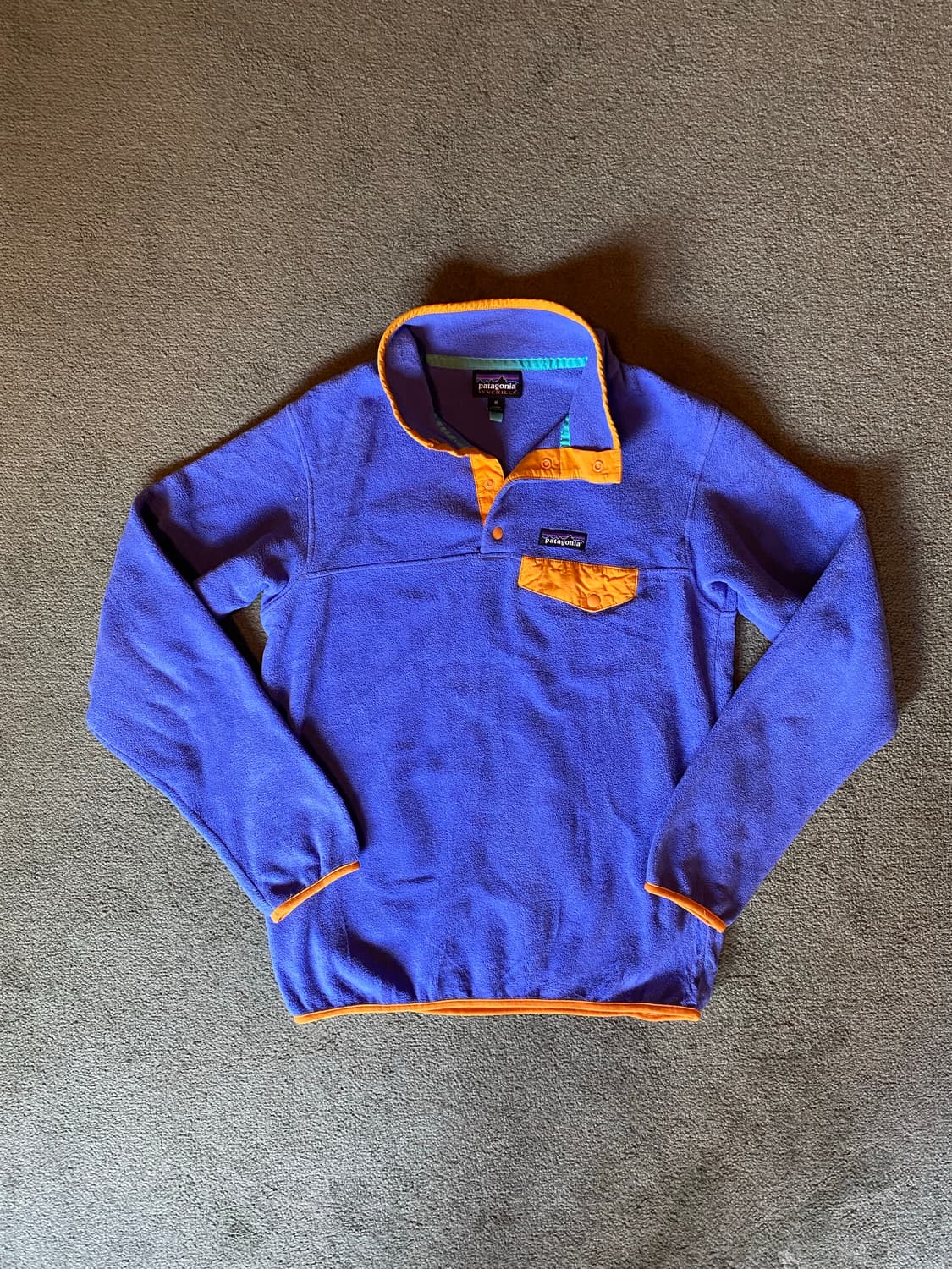 🌊Patagonia synchila heavyweight purple 상품이미지1